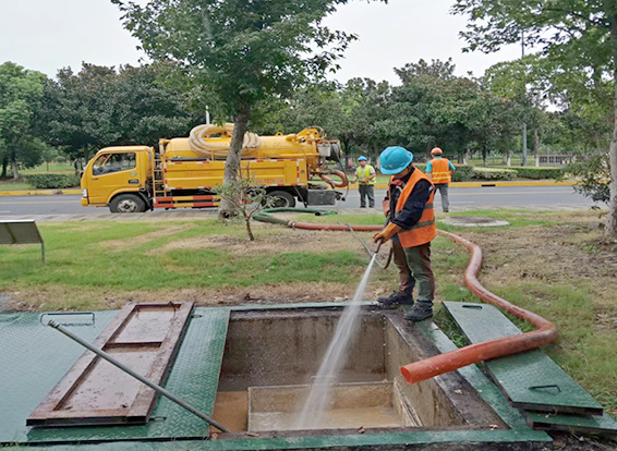 武昌化油池清理